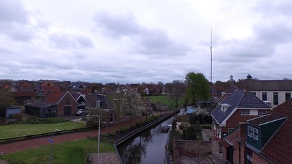 Typical dutch village in the east of Holland