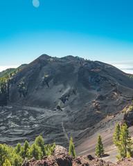 Canary island volcano