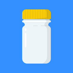 Icon medical jar vitamins
