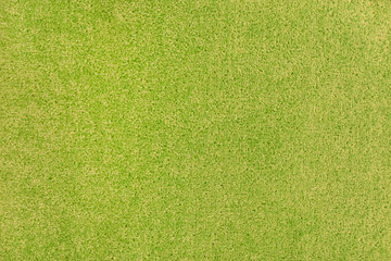 green carpet, from top view