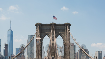 View of Brooklyn Bridge from Brooklyn