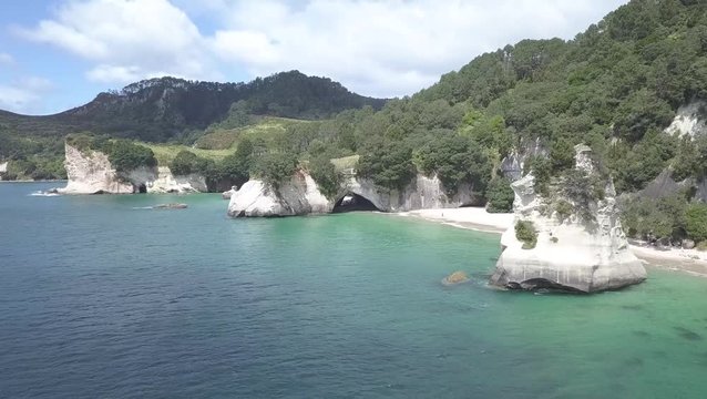 Cathedral Cove in the Coromandel Peninsula, New Zealand