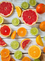 citrus fruit slices