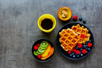 Belgian soft waffles