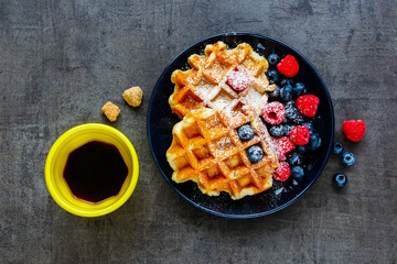 Belgian soft waffles