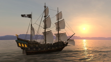 Fototapeta premium żaglówka