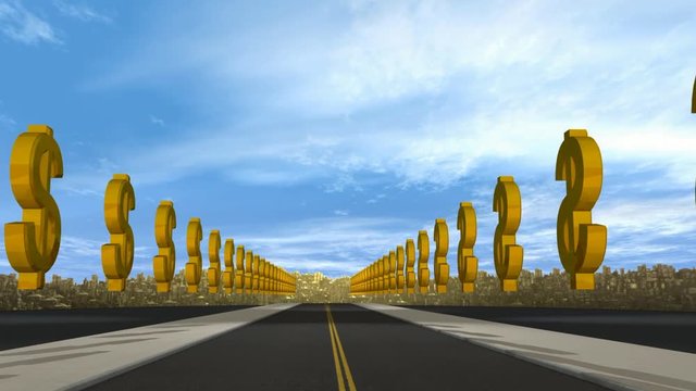 Il dollaro domina la citt&agrave;