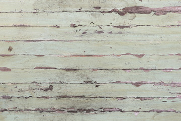 Dirty and old wooden wall for background, Turquoise wooden background and texture.Stained on old wooden and weathred.