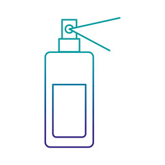 fragance bottle isolated icon