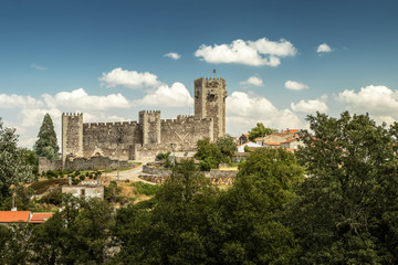 Fototapeta na wymiar Sabugal castle in Portugal.