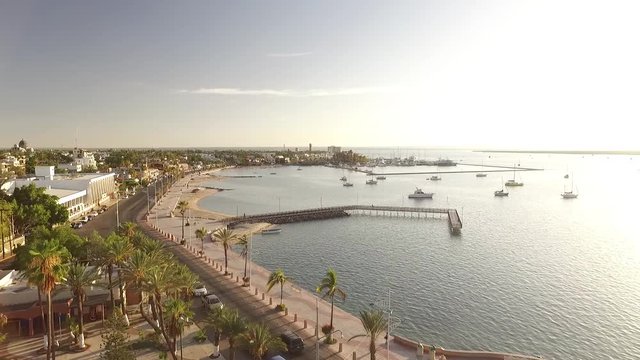 Malecon playa La Paz