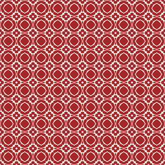 Fototapeta premium Ancient Geometric pattern in repeat. Fabric print. Seamless background, mosaic ornament, ethnic style.