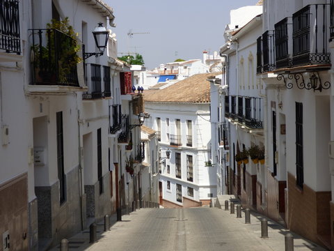 Alozaina, pueblo de Málaga, Andalucía (España) situado entre Tolox, Yunquera y Casarabonela