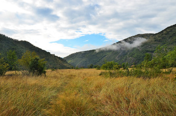 Fototapeta na wymiar Mountain landscape in Montenegro