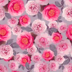 seamless   rose  pattern