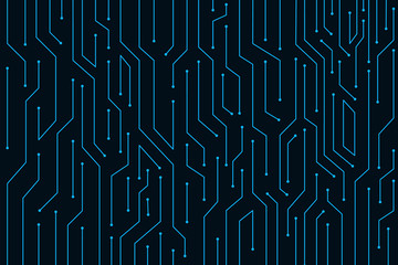 Line circuit  abstract technology vector background design.