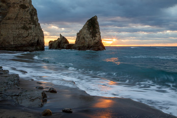 外房御宿大波月海岸日の出