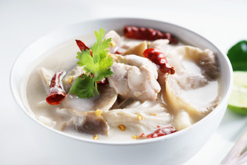 chicken coconut soup