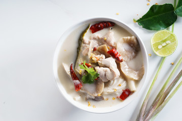 chicken coconut soup