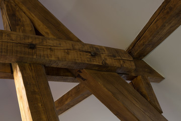 half-timber contruction detail