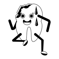 kawaii tooth icon image