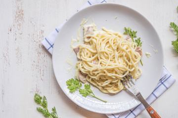 delicious homemade spaghetti