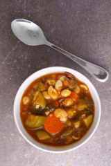 chunky minestrone soup