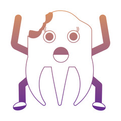 kawaii tooth icon image