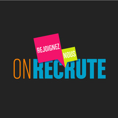 on recrute