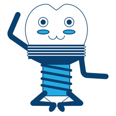 kawaii tooth icon image