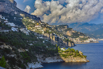 Fototapeta na wymiar Italy Calabria amalfi coast positano