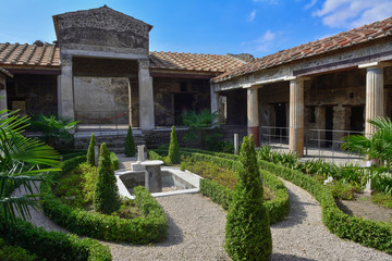 Italy Calabria pompeii ruins - obrazy, fototapety, plakaty
