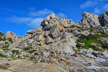 Fototapeta premium Italy Sardinia capo testa valle de la luna