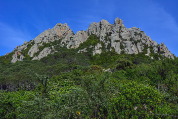 Fototapeta premium Italy Sardinia San Pantaleo