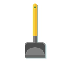 shovel icon. Stock vector illustration for poster, greeting card, website, ad, business presentation advertisement design