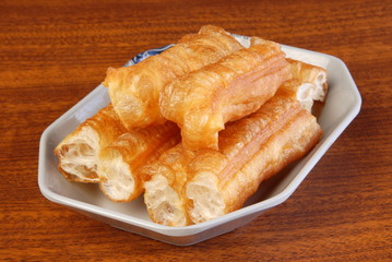 Chinese tradition food- Fried bread stick   
