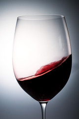 glass of red wine