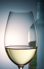 glass of white wine