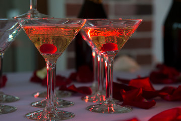 Very tasty desserts at festive evenings