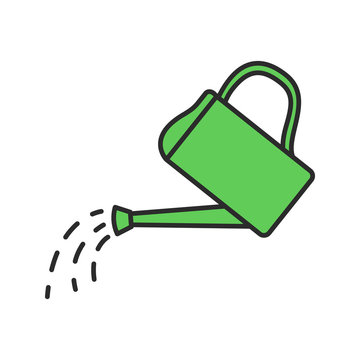 recommend clip art: Watering can color icon