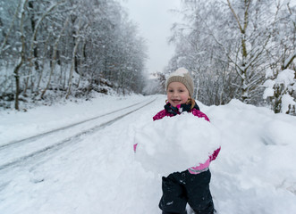 Winterspass der Kindheit