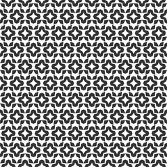 Abstract geometric Seamless pattern . Repeating geometric Black and white texture. geometric decoration