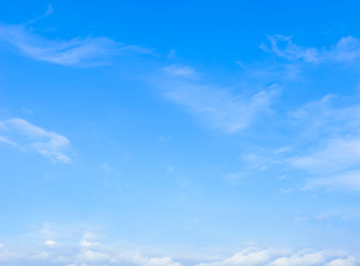 blue sky with cloud