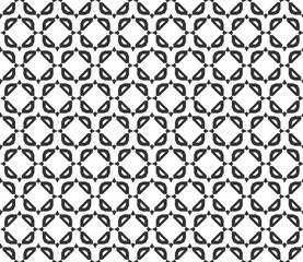 Abstract geometric Seamless pattern . Repeating geometric Black and white texture. geometric decoration