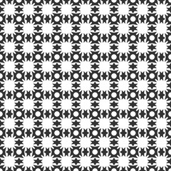Abstract geometric Seamless pattern . Repeating geometric Black and white texture. geometric decoration