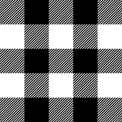 Lumberjack. Black, white, striped cell