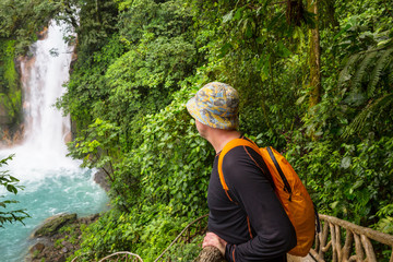 Fototapeta premium Waterfall in Costa Rica