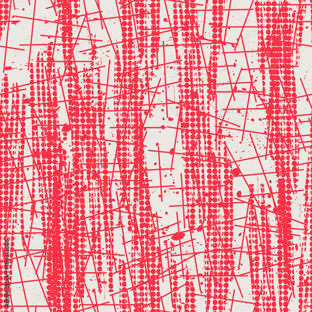 Poster seamless abstract pattern