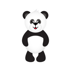 cartoon cute panda