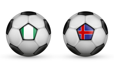 Fußball - Nigeria vs. Island